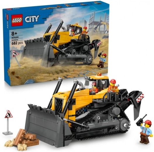 LEGO® City 60466 жълт булдозер
