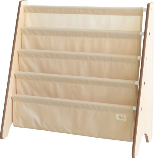 3 Sprouts стойка за книги recycled solid/beige