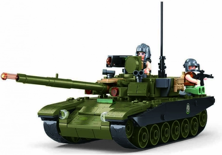 Конструктор Sluban Army танк IFR T90AS