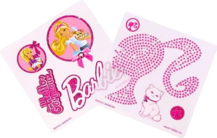 Totum Barbie Iron-On Transfers – 2 Sheets