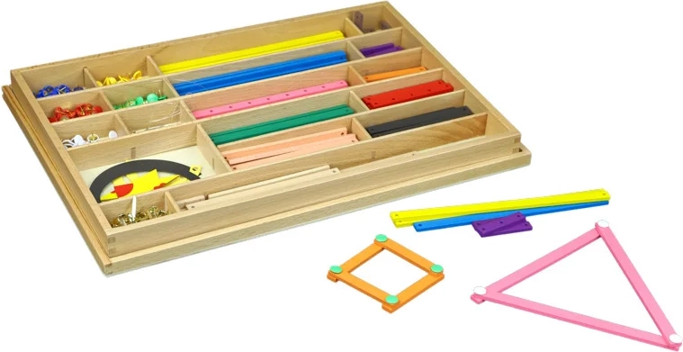 Moyo Montessori геометрически материал за сглобяване