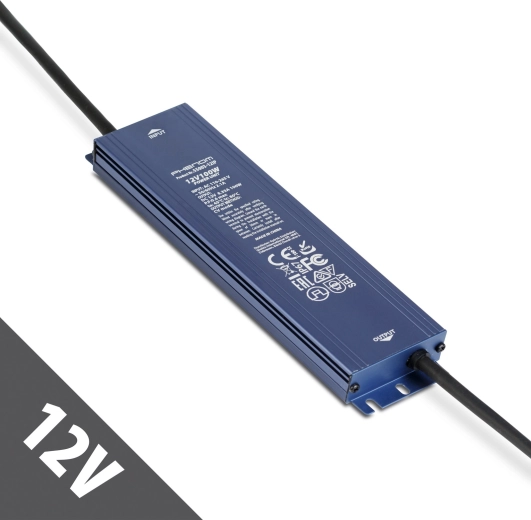 Stabilized switching power supply 12 V DC 100 W IP67