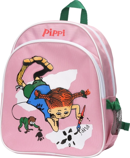 Pippi pink kids’ preschool backpack