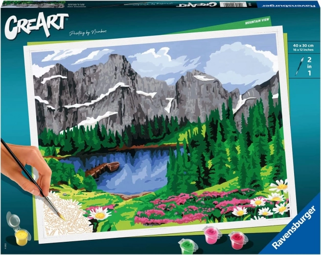Рисуване по номера CREART Premium B – Доломити