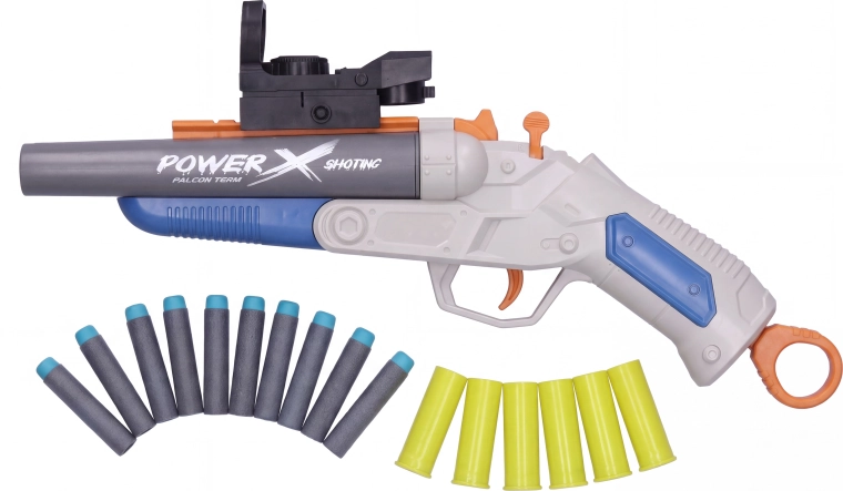 Pioneer Double-Barrel Foam Dart Blaster with Shells