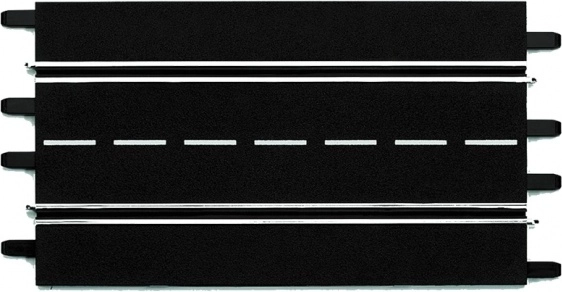 Carrera standard straight section for Evolution and Digital slot car tracks - 2 pcs