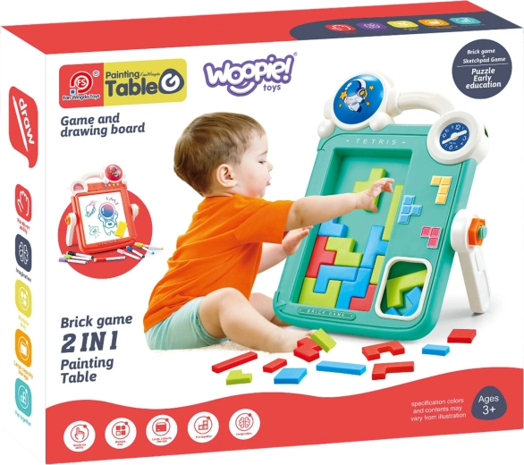 Two activities in one toy