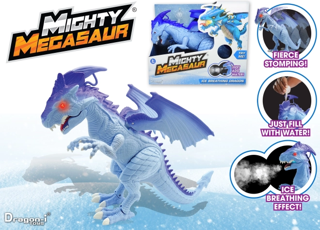 Mighty Megasaur леденодишащ ходещ дракон на батерии