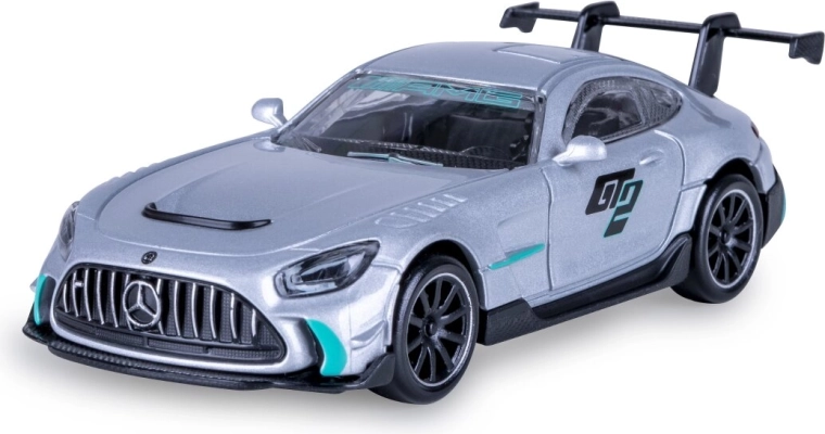 Метален модел Mercedes-AMG GT2 в мащаб 1:43, сребрист