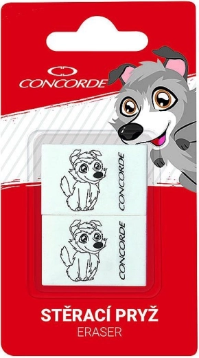 CONCORDE Eraser Wolfie, set of 2 pcs