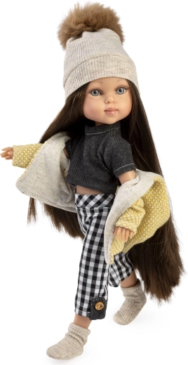 Poseable realistic doll