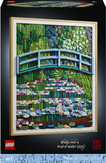 LEGO Art Клод Моне – Мостът над езерото с водни лилии