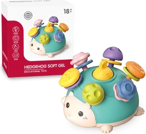 Sensory Toy Hedgehog Blue