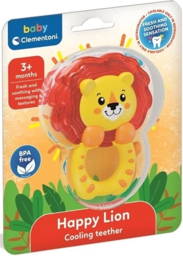 Охлаждаща гризалка Весело лъвче CLEMENTONI BABY