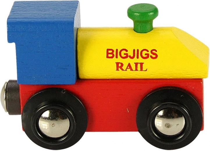 Bigjigs Rail дървен локомотив