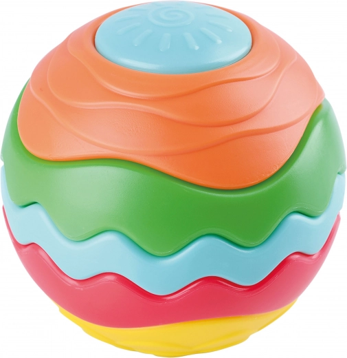 Playgo нанизваща се топка за бебета, 6 части