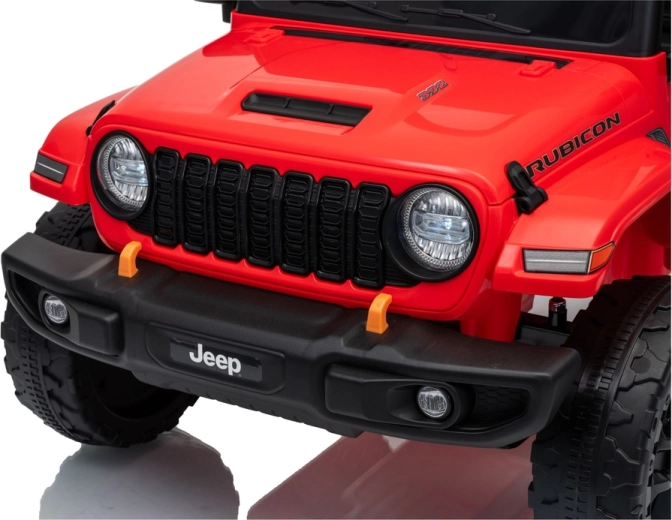 Realistic off-road look of the Jeep Rubicon