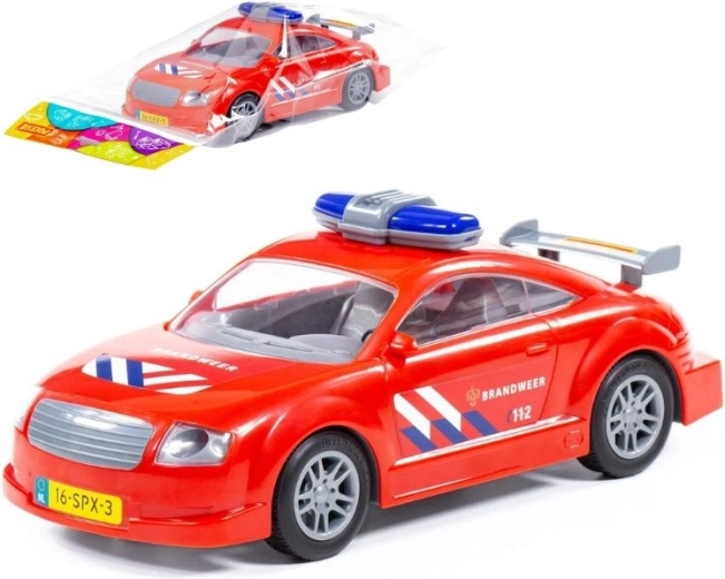 Friction-Powered Fire Truck