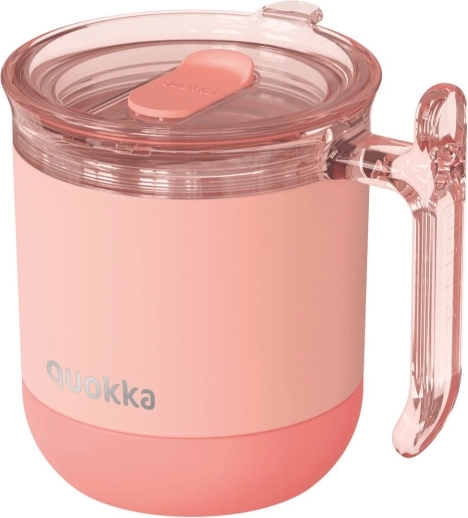 Термочаша Quokka Wave peachy pink розова 260 мл