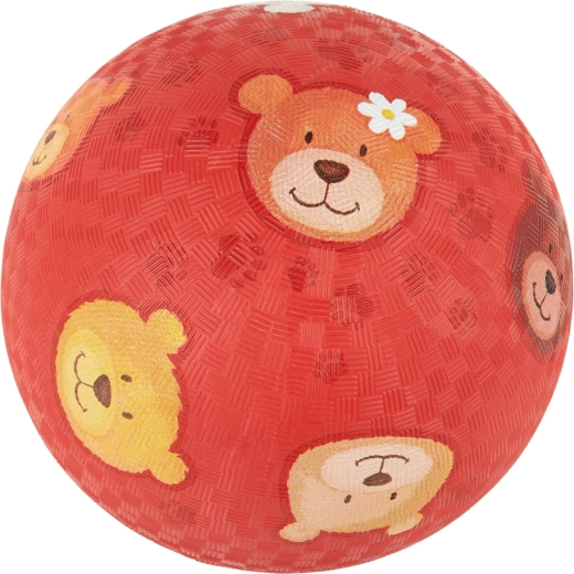 Sigikid rubber play ball – teddy bears, 17 cm