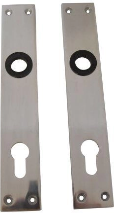 Aluminum door escutcheon for cylinder 90 mm (1 pair)