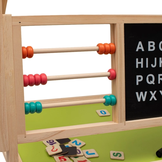 Magnetic letters and numbers