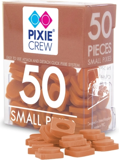 Малки пиксели Pixie Crew светлокафяви