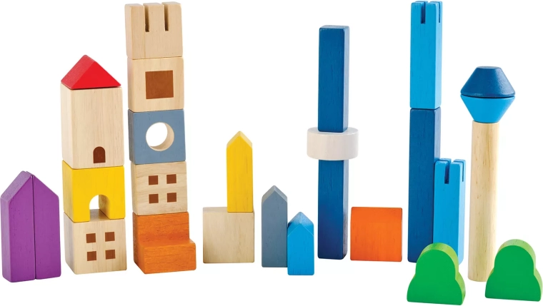 A colorful city in endless ways