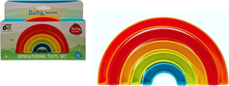 Colorful Stackable Rainbow