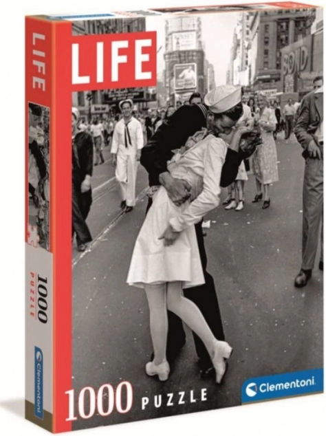 Clementoni Life Chihuahua puzzle 1000 pieces – Kiss in Times Square