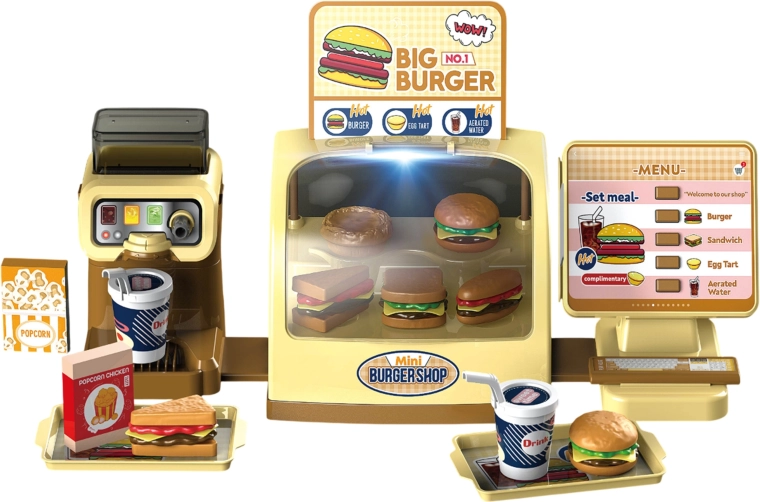 Woopie mini burger shop Big Burger – детски фастфуд комплект