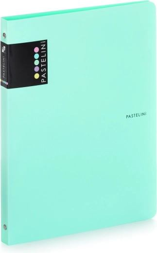 Пръстенов класьор A5 Pastelini зелен