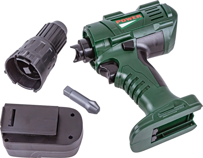 Cordless screwdriver with left and right rotation