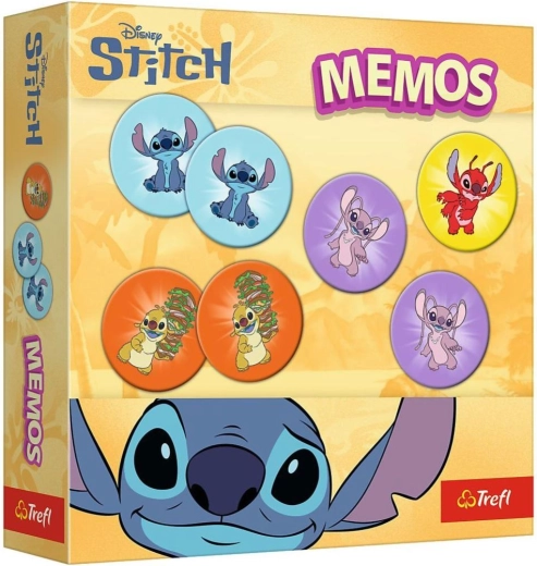 Хартиено мемори (пексесо) Lilo & Stitch – семейна игра за памет