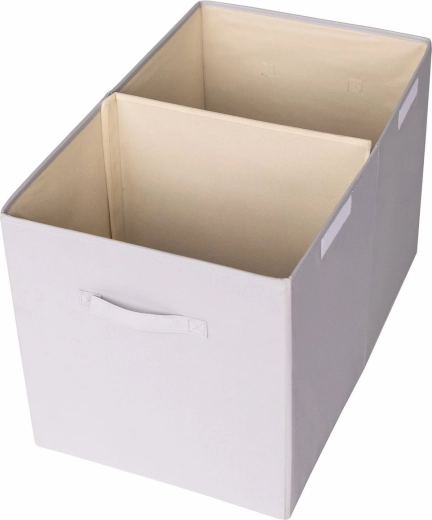 Two compartments thanks to the divider