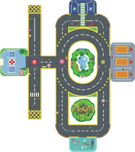 Modular roads for endless combinations