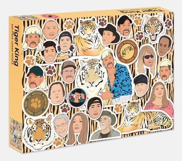 Puzzle Tiger King 500 pieces SMITH STREET