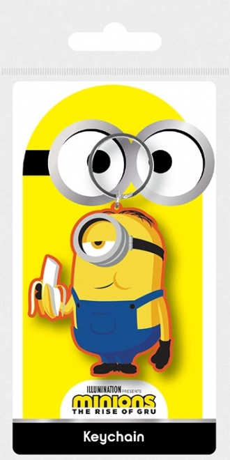 Rubber Keychain Minions – Stuart with Banana
