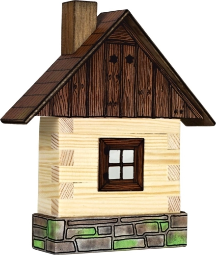 Walachia wooden glue-together model kit – cottage wall hanging