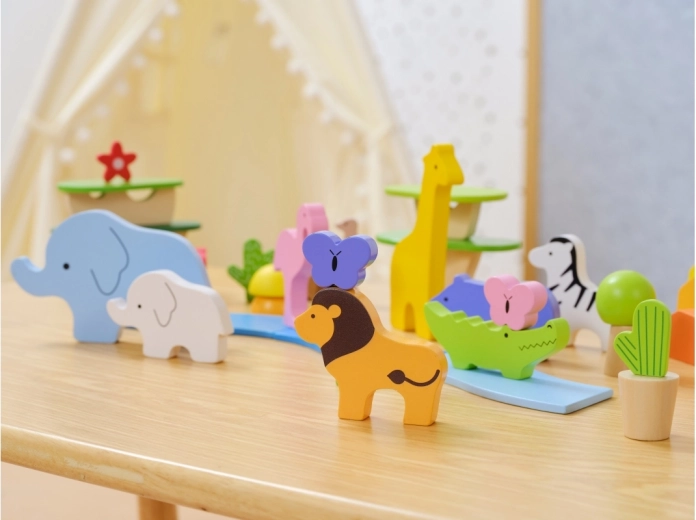 Savanna animals for imaginative play