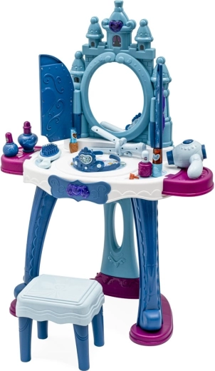 Children's Dressing Table Frozen World with Light, Music and Stool BABY MIX