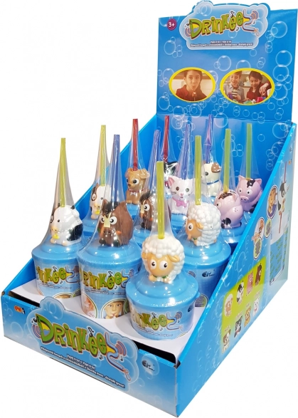 EPEE Drinkeez Cup with Straw and Sound-Emitting Animal - 1 piece