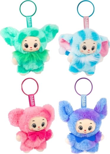 Cute plush keychain