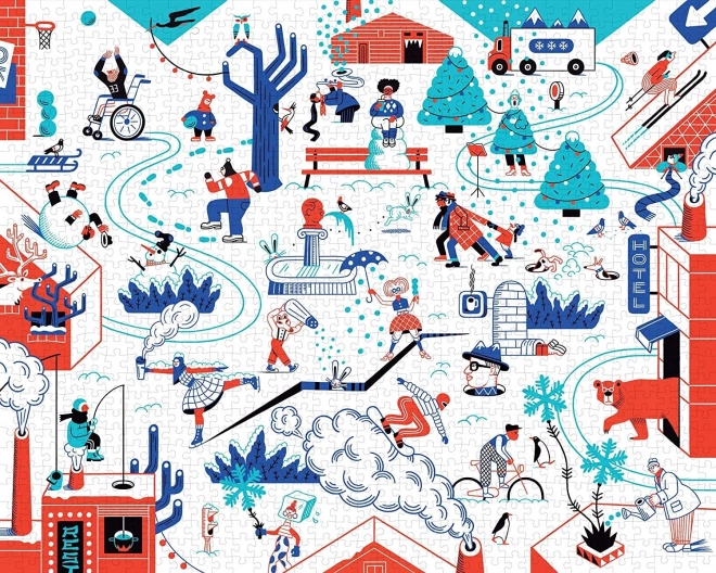 Winter Puzzle 1000 Pieces
