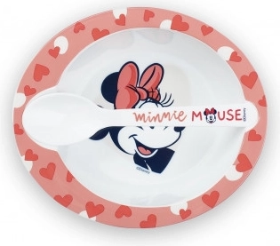 Children’s Minnie tableware set – bowl and spoon (2 pcs)