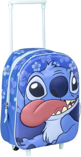 3D Lilo and Stitch Trolley Backpack - 1 piece