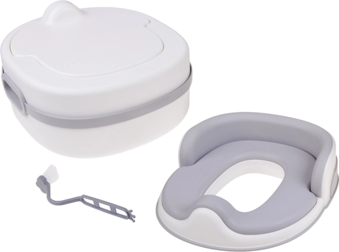 Hygienic cleaning thanks to a removable bowl and brush