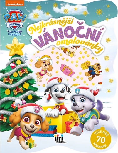 PAW Patrol Girls: Christmas Coloring Book with Stickers