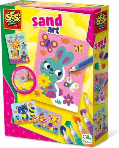 Sand pictures step by step