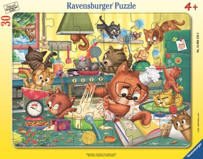 Пъзел Ravensburger Котешка лудория 30 части